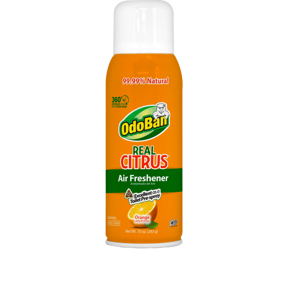 OdoBan Real Citrus Air Freshener, Orange Scent, 10 Oz MPN:9793D70-10A6