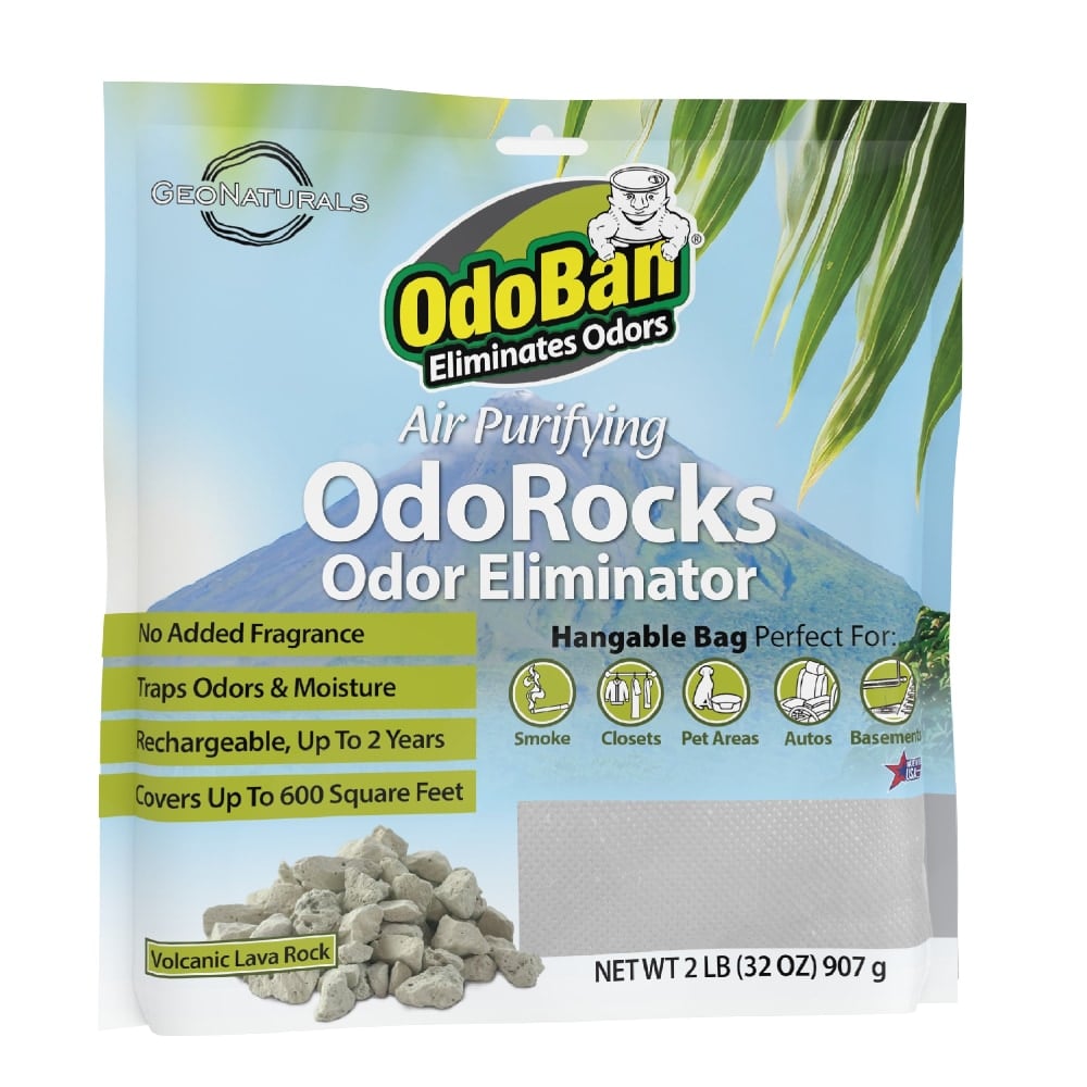 OdoBan Air Purifying OdoRocks Natural Odor Eliminator, Fragrance Free, 2 Lb MPN:979561-2P6D