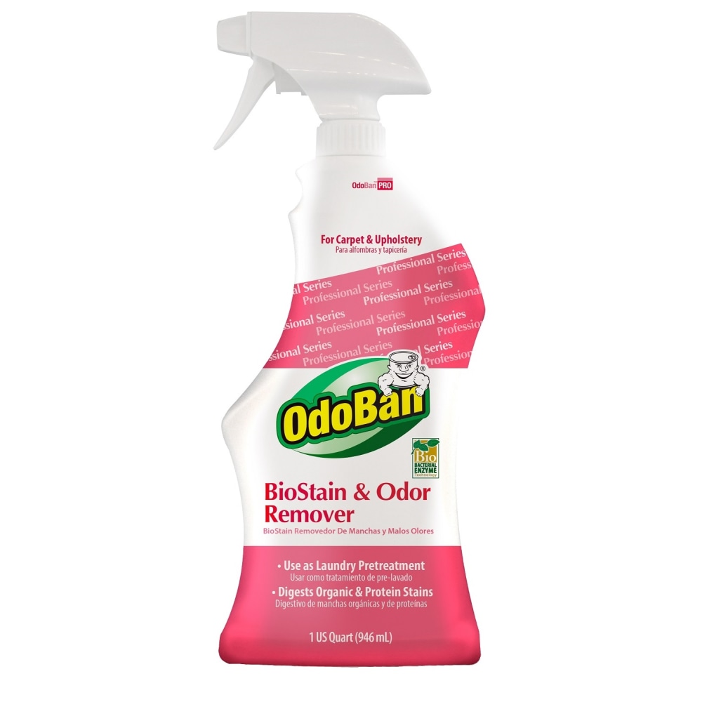 OdoBan Professional Ready-to-Use BioStain And Odor Remover, 32 Oz MPN:960062-Q12