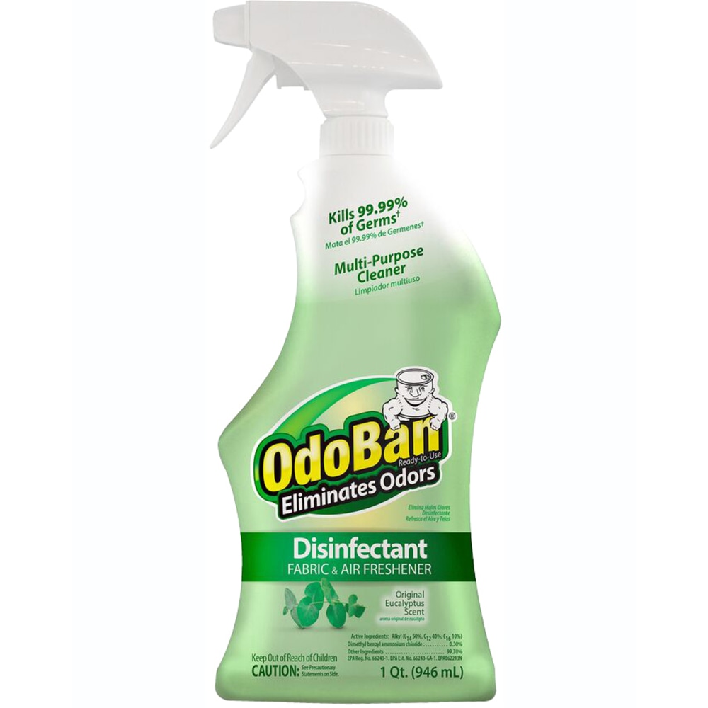 OdoBan Odor Eliminator Disinfectant Spray, Eucalyptus Scent, 32 Oz Bottle MPN:910061-Q6