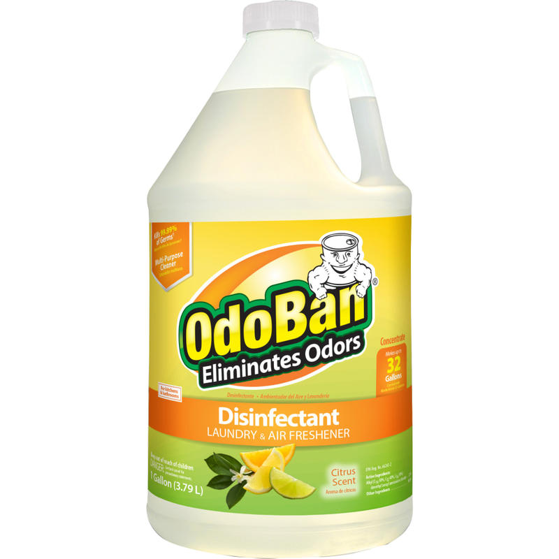 OdoBan Odor Eliminator Disinfectant Concentrate, Citrus Scent, 128 Oz Bottle MPN:911661-G4