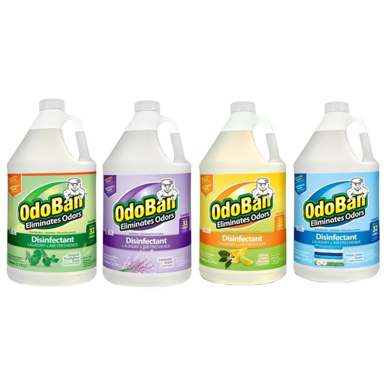 OdoBan Odor Eliminator Disinfectant Concentrate, Assorted Scents, 128 Oz, Case Of 4 Jugs MPN:914GALSCENTS-OD