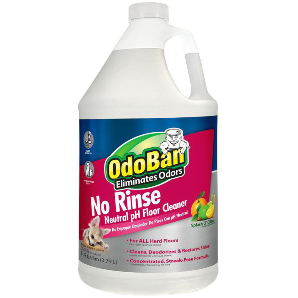 OdoBan No-Rinse Neutral pH Floor Cleaner Concentrate, 1 Gallon MPN:9361B61-G4