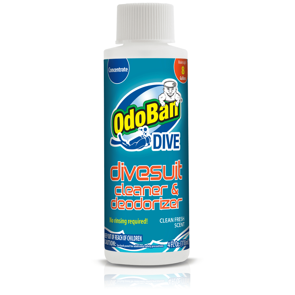 OdoBan Dive No-Rinse Wetsuit Cleaner Concentrate, Fresh Scent, 4 Oz MPN:971089R-4Z36