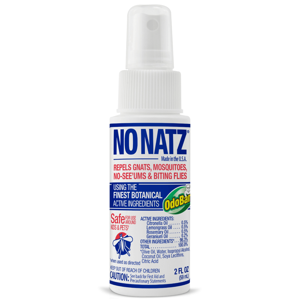 No Natz Botanical Insect Repellent, DEET-Free, Fresh Scent, 2 Oz Spray Bottle MPN:9175A95-2Z24