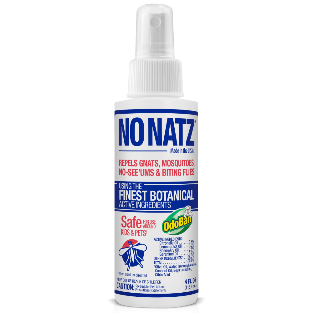 No Natz Botanical Insect Repellent, DEET-Free, Fresh Scent, 4 Oz Spray Bottle MPN:9175A95-4Z24