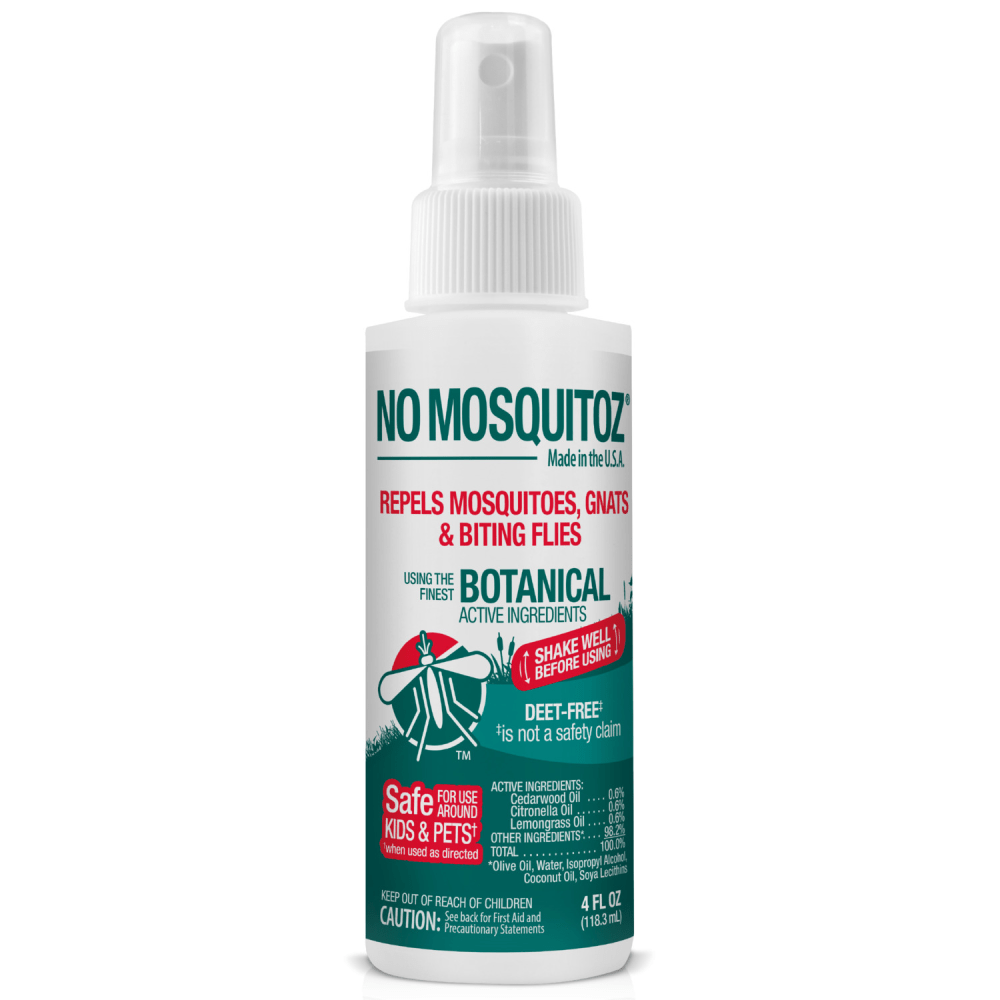 No Natz No Mosquitoz Botanical Insect Repellent, Woodsy Scent, 4 Oz MPN:9175B95-4Z24
