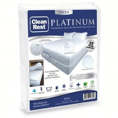 Mattress/Box Spring Protector, White MPN:845168007955