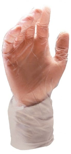 Disposable Gloves: Medium, 5 mil Thick, Vinyl, Cleanroom Grade MPN:100-2830/M