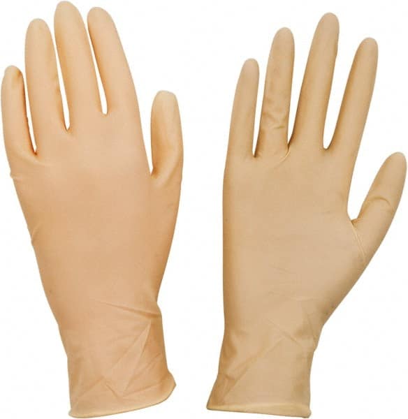 Disposable Gloves: Small, 5 mil Thick, Latex, Cleanroom Grade MPN:100-322400/S