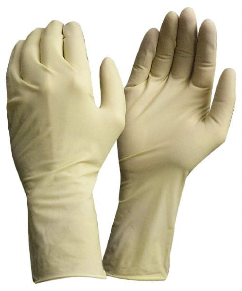 Disposable Gloves: Small, 5 mil Thick, Latex, Cleanroom Grade MPN:100-323000/S