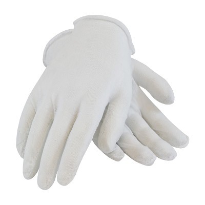 Cotton Lisle Glove Withunhemmed Cuff - Ladies MPN:97-501I
