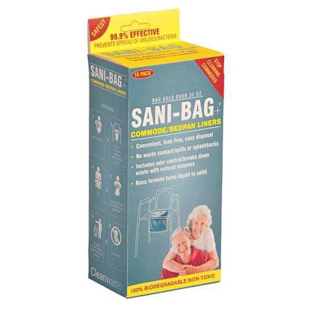 Bedpan/Commode Liner, PK10 MPN:H645S10P