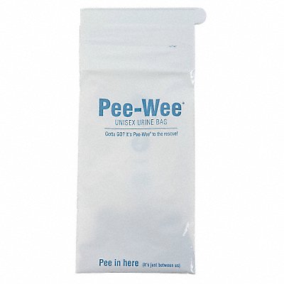 Urine Bag Plastic 5 x 11 In PK72 MPN:D617PW324P
