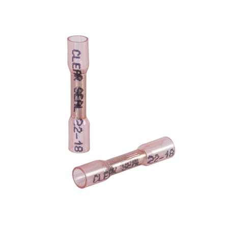 Butt Splice Connector, 22-18 AWG C, PK25 MPN:37130-EC
