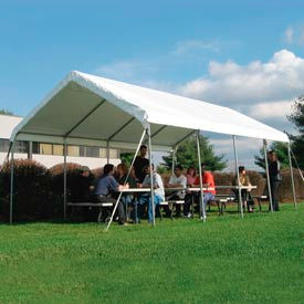 10x20 Heavy Duty Commercial Canopy 12.5oz White 1020CCW10