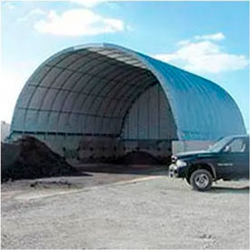 Econoline Storage Building 20'W x 12'H x 20'L Green Pony Wall 108294PN