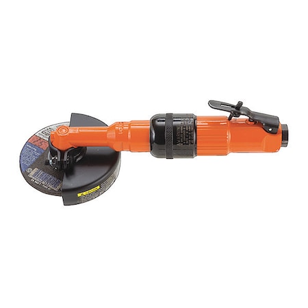 Right Angle Angle Grinder, 1/4 in Air Inlet, 0.6 HP MPN:216GLSB-135A-D3T4
