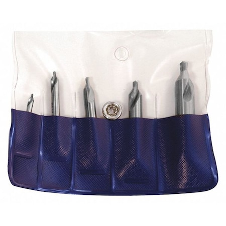 Combined Drill/Countersink Set, 5 Pieces MPN:C00944