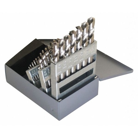 29PC 118 Degree General-Purpose Screw Machine Lgth Dril Set Cleveland 2120 Bright HSS RHS/RHC 1/16-1/2 MPN:C00980