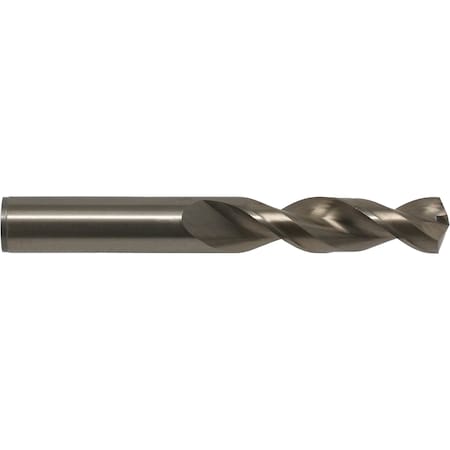 Screw Machine Drill Bit, 7/32 in Size, 135 Degrees Point Angle, Cobalt Steel, Straw/Bronze Finish MPN:C14210