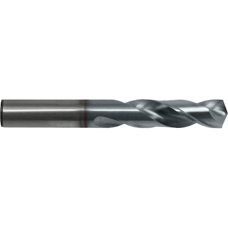 Screw Machine Drill Bit, 5.50 mm Size, 135 Degrees Point Angle, Cobalt, TiCN Finish, Spiral Flute MPN:C14786