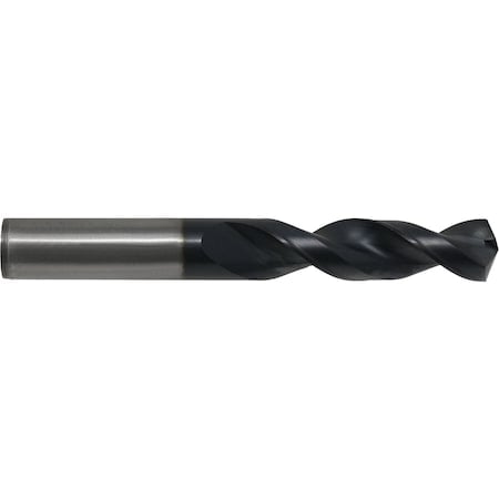 Screw Machine Drill Bit, 25/64 in Size, 135 Degrees Point Angle, Cobalt Steel, TiAlN Finish MPN:C15071