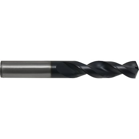 Screw Machine Drill Bit, 19/32 in Size, 135 Degrees Point Angle, Cobalt, TiAlN Finish MPN:C15084