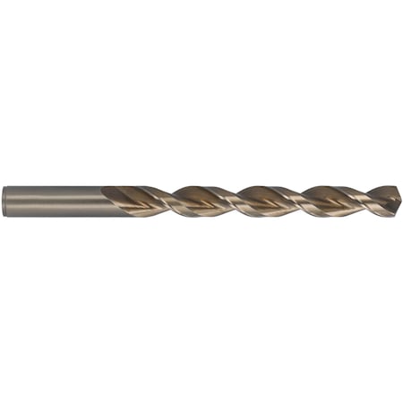 Q-Cobalt 135 Degree Wide Land Parabolic Jobber Length Drill Cleveland 2075 Straw HSS-CO 8% RHS/RHC 6.80mm MPN:C16597