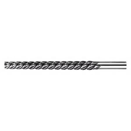 Taper Pin Reamer, No 4/0 Size, Bright, Spiral MPN:C24232