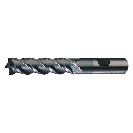 4-Flute PM+ HSS-E Square CC Single Finishing End Mill Cleveland PM-4-TC TiCN 3/8x3/8x3/4x2-1/2 MPN:C31995