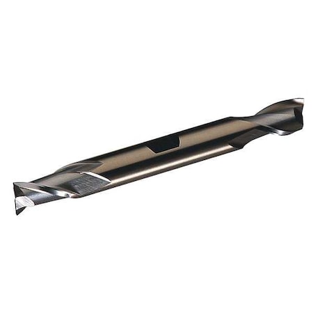 2-Flute Cobalt 8% Square Double End CenterCut Finisher CTD HDC-2 Bright 9/64x3/8x7/16x3-1/8 MPN:C32833