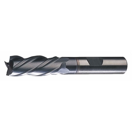 4-Flute HSS Left-Hand Helix & Cut CC Square Single End Mill CTD HG-4LL-TC TiCN 3/4x3/4x1-5/8x3-7/8 MPN:C33625