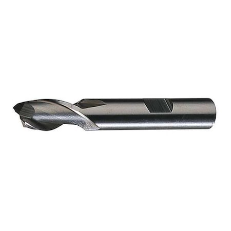 2-Flute HSS Square Single End Mill Cleveland HG-2-TN TiN 11/16