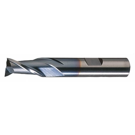 2-Flute HSS Square Single End Mill Cleveland HG-2-TC TiCN 11/32