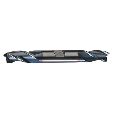 3-Flute HSS Center Cutting Square Double End Mill Cleveland HD-3-TC TiCN 3/16x3/8x1/2x3-1/4 MPN:C39619