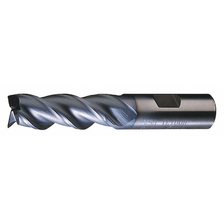 3-Flute PM+ HSS-E Square CC Single Finishing End Mill Cleveland PM-3-TC TiCN 5/8x5/8x1-5/8x3-3/4 MPN:C39951