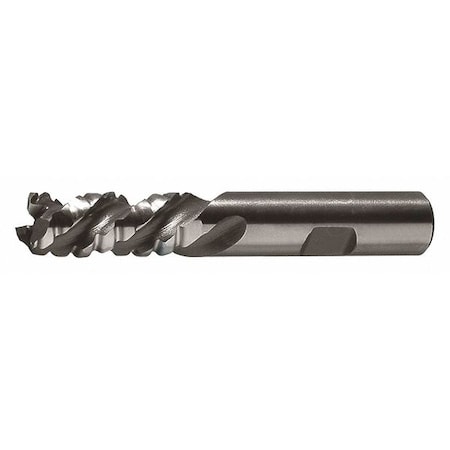 3-Flute PM+ HSS-E Squar LH CC Special Profile Roughing EndMil CTD PM-538L Brite 1-1/4x1-1/4x2x4-1/2 MPN:C40425