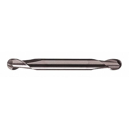 2-Flute HSS Miniature Ball Nose Double End Mill Cleveland HMD-2B Bright 1/8x3/16x3/16x2 MPN:C41026