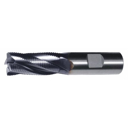 5-Flute PM+ HSS-E Square CC Single Fine Roughing End Mill CTD PMRF-C-TC TiCN 7/8x7/8x1-7/8x4-1/8 MPN:C41149