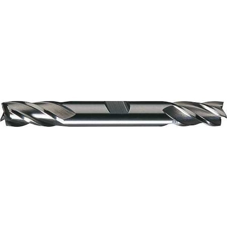 4-Flute HSS Center Cutting Square Double End Mill Cleveland HD-4C Bright 1x1x1-7/8x6-3/8 MPN:C41231