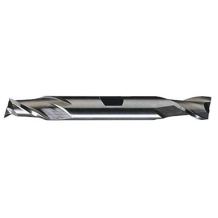2-Flute HSS Square Double End Mill Cleveland HD-2 Bright 1/8
