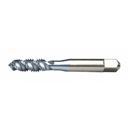 Spiral Flute Tap, M6-1.00, Plug, Metric, 3 Flutes, TiCN MPN:C58908