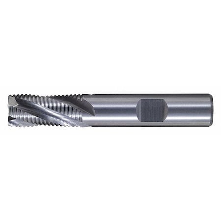 4-Flute Carbide HP Square Single Roughing End Mill CTD CEM-RS Bright 3/8x3/8x7/8x2-1/2 MPN:C60151