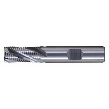 4-Flute Carbide HP Square Single Roughing End Mill CTD CEM-RS Bright 3/4x3/4x7/8x3-1/2 MPN:C60156