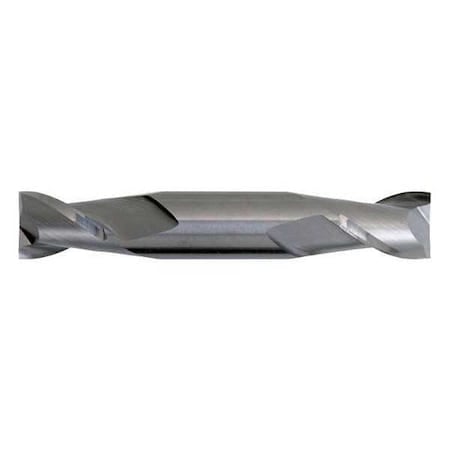 2-Flute Carbide Square Double-End GP End Mill Cleveland CEM-DE-2 Bright 1/8