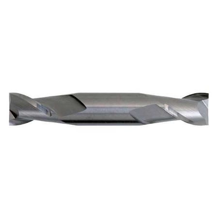 2-Flute Carbide Square Double-End GP End Mill Cleveland CEM-DE-2 Bright 1/2