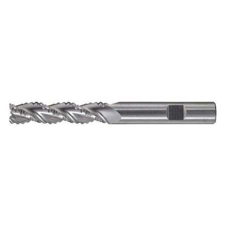 3-Flute Carbide HP Square Single Roughing End Mill CTD CEM-RA Bright 1/2x1/2x1x3 MPN:C60460