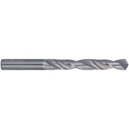 118 Degree Solid Carbide Jobber Length Drill Cleveland 1727 Bright Carbide RHS/RHC No 37 MPN:C89529