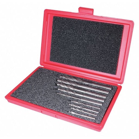 Counterbore Set, 9 Pieces, Bright MPN:C91750